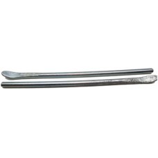 LEV101 : 2 x Automotive Tyre levers 19mm Diameter Approximately 600mm Long (forged one end)